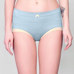 Flenzy Mid-Rise Hipster Seamless Briefs GP105_BL-image-9