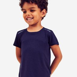 Domyos By Decathlon Boys Solid Round Neck T-Shirt-image-51