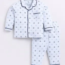 BABY GO Boys Printed T-shirt with Pyjamas-image-91
