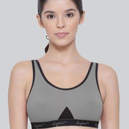 LYRA Pack Of 2 Combed Cotton Sweat Absorbent Stretchable Sports Bra-29