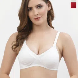 Floret Pack Of 2 Medium Coverage All Day Comfort Super Support Maternity Bras-49