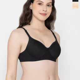 FUNAHME Pack Of 2 Full Coverage Lightly Padded Cotton T-shirt Bra With All Day Comfort-picture-21