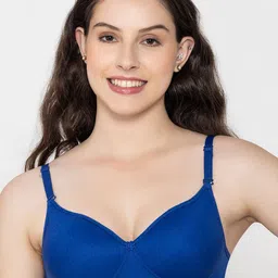 FUNAHME Full Coverage Lightly Padded Cotton T-shirt Bra With All Day Comfort-40