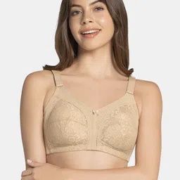 Amante Non Padded Wirefree Magic Support Lace Bra - BRA81901-14