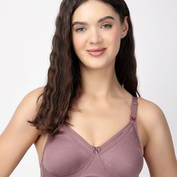 Floret Pack of 2 Full-Coverage Non Padded Maternity Bra With All Day Comfort image 3