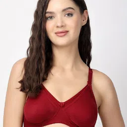 Floret Pack of 2 Full-Coverage Non Padded Maternity Bra With All Day Comfort image 2