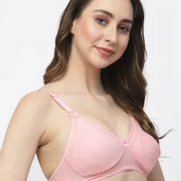 Floret Pack of 2 Full-Coverage Non Padded Maternity Bra With All Day Comfort image 5