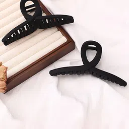 FIMBUL Women Black Set of 2 Claw Clip-79