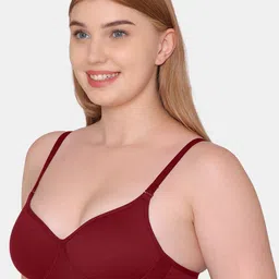 KOMLI Pack of 3 Full Coverage Lightly Padded T-shirt Bra With All Day Comfort image 3