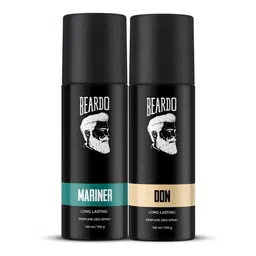 BEARDO Set of 2 Long Lasting Deodorants - Mariner & Don - 100 g Each image 1