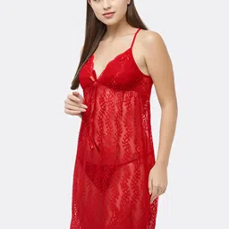 FashionRack Red Net Baby Doll-image-25