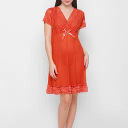 FashionRack Red Net Baby Doll image 5