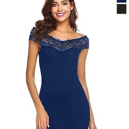 AROUSY Pack Of 2 Off Shoulder Net Baby Doll-image-75
