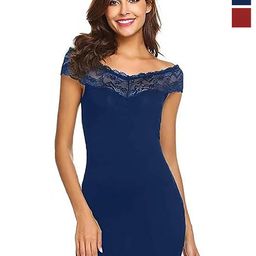 Aamarsh Pack Of 2 V-Neck Nightdress-picture-12