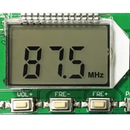 DSP PLL 87-108Mhz Stereo FM Transmitter Module Digital LCD Display Wireless Microphone Board Multi-function Frequency Modulation image 2