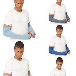 FREECULTR Pack of 5 Bamboo Cotton Antibacterial Fingerless Gloves-image-11