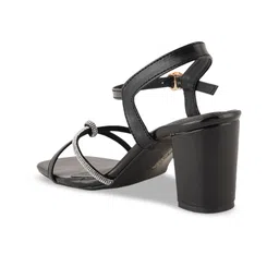 HEELSNFEELS Embellished Party Block Heels With Buckle Closure image 3