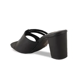 HEELSNFEELS Embellished Open Toe Block Heels image 3