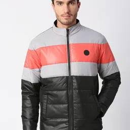 Pepe Jeans Men Colourblocked Padded Jacket-image-39