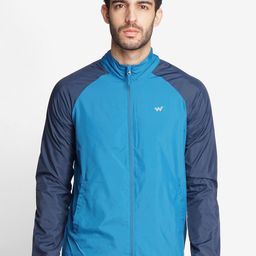 Wildcraft Men Blue Colourblocked Lightweight Sporty Jacket-50