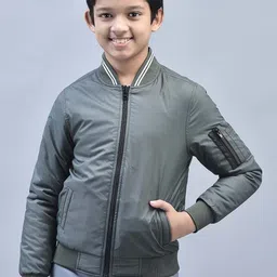 Crimsoune Club Boys Stand Collar Lightweight Bomber Jacket-picture-55