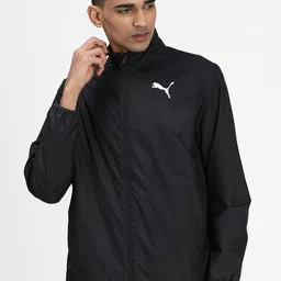 Puma Men Black Solid Active Sporty Sustainable Jacket-image-86