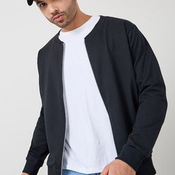Styli Men Zip Through Relaxed Fit Bomber Jacket-picture-15