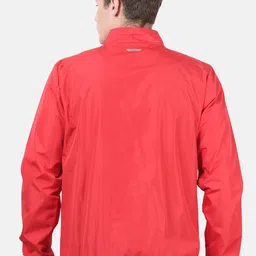 t-base Men Red Windcheater Open Front Jacket image 3