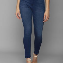 Allen Solly Woman Light Fade Clean Look Cotton Jeans-image-28