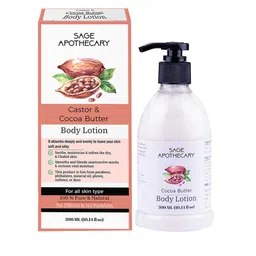 SAGE APOTHECARY Cocoa Butter Body Lotion - 300 ml-16