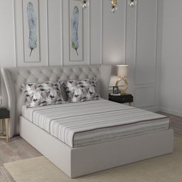 MYTRIDENT Zoey Mauve Classic 210TC 2PL King Size Bedsheet-picture-49