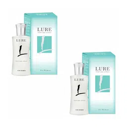 LURE Women Set Of 2 Long Lasting Perfume Sprays - 50 ml Each-13