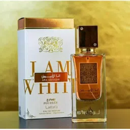 Lattafa Ana Abiyedh Poudree Eau De Parfum Natural Spray - 60 ml-53