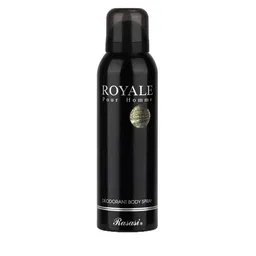 Rasasi Royale Pour Homme Long Lasting Deodorant Body Spray - 200 ml-54