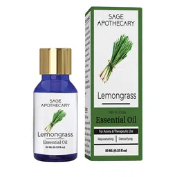 SAGE APOTHECARY Lemongrass Essential Oil- 10ml-picture-39