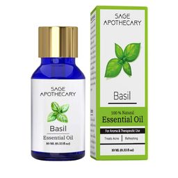 SAGE APOTHECARY Basil Essential Oil - 10ml-32