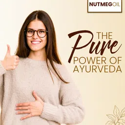 Nature Sure Set Of 3 Nutmeg Oil For Bloating & Constipation - 30 ml Each image 3