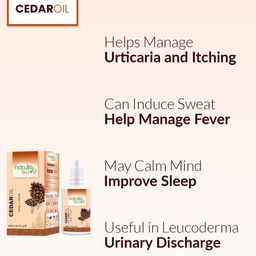 Nature Sure Set Of 3 Cedar Oil for Itching & Urticaria - 30ml Each image 5