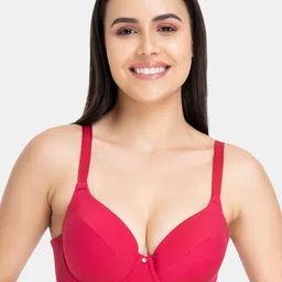 Amante Solid Padded Wired Smooth Definition T-Shirt Bra - BRA75701-38