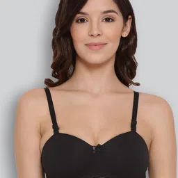 Lyra Combed Cotton Seamless Wrinkle Free Cups Bra with Detachable Strap-46