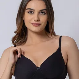 BOLD & BAE Lightly Padded Half Coverage Cotton Everyday Bra With All Day Comfort-51