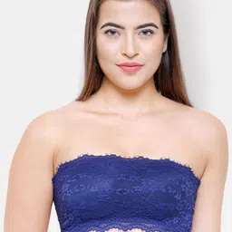 NOIRA Half Coverage Lightly Padded All Day Comfort Bandeau Bra-19