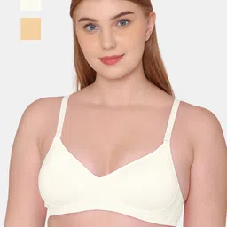 KOMLI Pack Of 2 Full Coverage All Day Comfort Cotton T-shirt Bra-picture-16