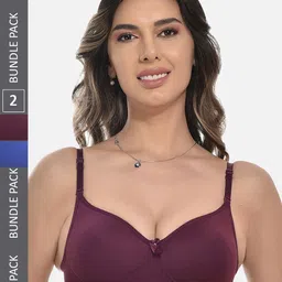 StyFun Pack Of 2 Lightly Padded Full Coverage Bra-53