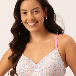 DressBerry Floral Bra Full Coverage Lightly Padded-50