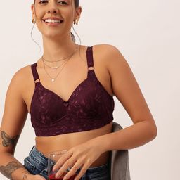 DressBerry Floral Bra Full Coverage Lightly Padded-image-9