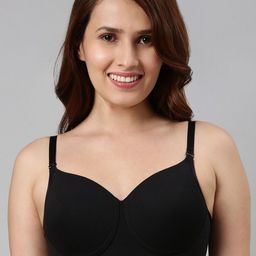 Enamor Women Fab-Cool Antimicrobial Padded And Non-Wired T-shirt Bra-11