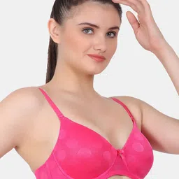 Amour Secret Polka Dot Printed Full Coverage Lightly Padded Everyday Bra image 4