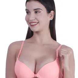 BRACHY Medium Coverage Underwired Lightly Padded All Day Comfort Seamless Push-Up Bra image 2