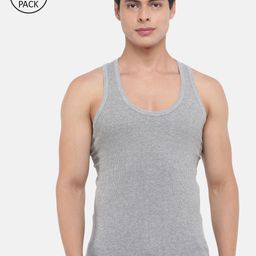 Dollar Bigboss Men Solid Pack of 5 Cotton Vests MBVE-06-R2-DERBY-GM-PO5-image-96